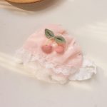 【GOODS】ヘアバンド ベビー 女の子 花柄 チェリー柄 スウィート - 画像 (5)