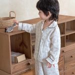 【100-160】ルームウェア パジャマ 男の子 前開き カートゥーン - 画像 (3)