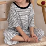 【90-160】パジャマ ルームウェア 男の子 半袖 やわらか素材 ゆったり - 画像 (8)