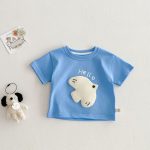 【73-120】半袖Tシャツ ベビー 男女兼用 可愛い カジュアル - 画像 (10)