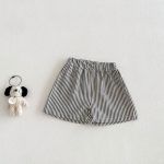 【73-100】Tシャツ or ショートパンツ ベビー 男の子 カートゥーンワッペン ストライプ - 画像 (6)