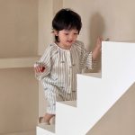 【90-160】ルームウェア 男の子 半袖 前開き カートゥーンプリント - 画像 (4)