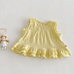 【73-120】トップス or パンツ 女の子 おしゃれ フリルデザイン - 画像 (5)