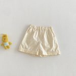 【73-100】サロペット or シャツ or ショートパンツ ベビー シンプル カートゥーン - 画像 (5)