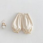【73-120】パンツ ベビー 女の子 フリルデザイン ゆったり - 画像 (9)