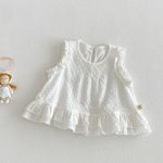 【73-120】トップス or パンツ 女の子 おしゃれ フリルデザイン - 画像 (6)