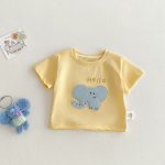 【73-120】半袖Tシャツ ベビー 男女兼用 可愛い カジュアル - 画像 (12)