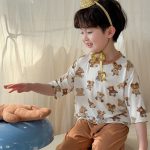 【100-150】ルームウェア キッズ 男女兼用 可愛い 動物柄 蒸れにくい - 画像 (9)
