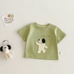 【73-120】半袖Tシャツ ベビー 男女兼用 可愛い カジュアル - 画像 (13)