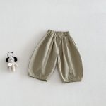 【73-120】パンツ キッズ 無地 カジュアル ゆったり - 画像 (7)