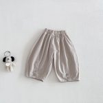 【73-120】パンツ キッズ 無地 カジュアル ゆったり - 画像 (8)