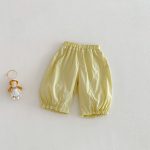 【73-120】ベスト or パンツ ベビー 女の子 無地 おしゃれ フリルデザイン - 画像 (16)