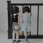 【73-120】ショートパンツ ベビー チェック柄 履きやすい - 画像 (4)