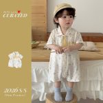 【66-90】ロンパース カラフル ドット 可愛い ベビー服 - 画像 (5)