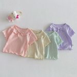 【80-120】Ｔシャツ パステルカラー 柔らか 女の子 トップス - 画像 (17)