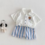 【73-120】トップスorパンツ ライオン ロゴ カジュアル - 画像 (6)
