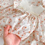【66-140】ロンパース or ワンピース ベビー 女の子 小花柄 - 画像 (21)
