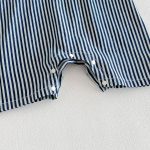 【予約販売】【73-100】サロペット ブルー ストライプ カジュアル ベビー服 - 画像 (7)