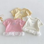 【73-120】Tシャツ 可愛い 女の子 おしゃれ トップス - 画像 (7)
