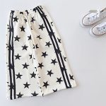 【90-150】パンツ キッズ 星柄 ゆったり ボトムス - 画像 (4)