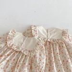 【66-140】ロンパース or ワンピース ベビー 女の子 小花柄 - 画像 (20)