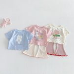 【80-150】Tシャツ 可愛い ドット 女の子 トップス - 画像 (16)