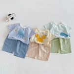 【73-110】Tシャツ 可愛い ボーダー トップス - 画像 (15)