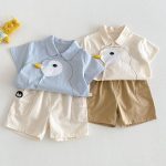 【73-110】Tシャツorパンツ 可愛い トリ 可愛い ベビー服 - 画像 (12)