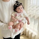 【66-90】ロンパース ハート 可愛い おしゃれ 赤ちゃん - 画像 (5)