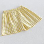【73-110】セットアップ イエロー チェックトップス&ブルマ - 画像 (16)