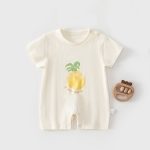 【66-90】オールインワン 夏新作 フルーツ 可愛い ベビー服 - 画像 (3)