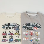 【90-150】Tシャツ キッズ カジュアル 重機柄 - 画像 (5)