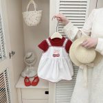 【73-120】ワンピース 可愛い チェリー柄 - 画像 (6)