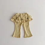 【73-120】ベビー 女の子 ワンピースリボン パンツ - 画像 (6)