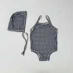 【66-100】水着 カラフル 帽子付き 全4色 可愛い - 画像 (15)