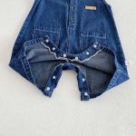 【66-90】オールインワン&帽子 デニム ノースリーブ カジュアル ベビー服 - 画像 (15)