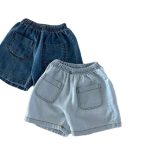 【73-100】デニム二点セット シンプル カジュアル ルーズ セットアップ - 画像 (11)