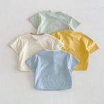 【73-110】Tシャツ カートゥーン 可愛い 女の子 トップス - 画像 (11)
