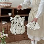 【59-90】ロンパース&帽子 可愛い ハート ベビー服 - 画像 (5)