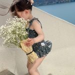 【73-130】水着 INS映え キャミソール 帽子付き 全2色 - 画像 (11)
