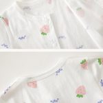 【66-90】ロンパース 夏新作 柔らか 総柄 ベビー服 - 画像 (13)