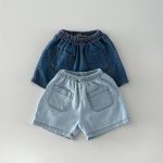 【73-100】デニム二点セット シンプル カジュアル ルーズ セットアップ - 画像 (6)