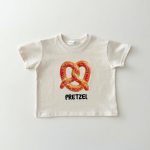 【90-150】半袖Tシャツ 韓国風 フードプリント 可愛い - 画像 (10)