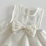 【73-100】ワンピースセット 蝶結び 可愛い 女の子 - 画像 (10)
