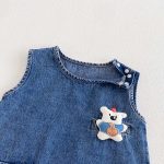 【66-90】オールインワン デニム ノースリーブ - 画像 (10)
