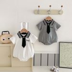 【66-90】ロンパース POLO シンプル おしゃれ ベビー服 - 画像 (7)
