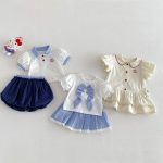 【73-120】シャツ パフスリーブ 可愛い 女の子