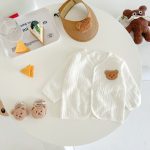 【66-100】サロペット＆帽子 クマ柄 可愛い ベビー服 - 画像 (9)