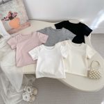 【90-160】Tシャツ 柔らか 半袖 トップス - 画像 (10)