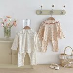 【73-100】セットアップ 柔らか フラワー柄 可愛い おしゃれ - 画像 (9)